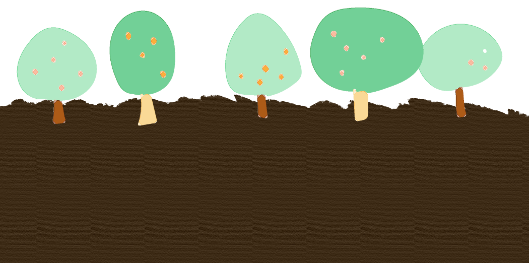 森のイラスト（PC版）